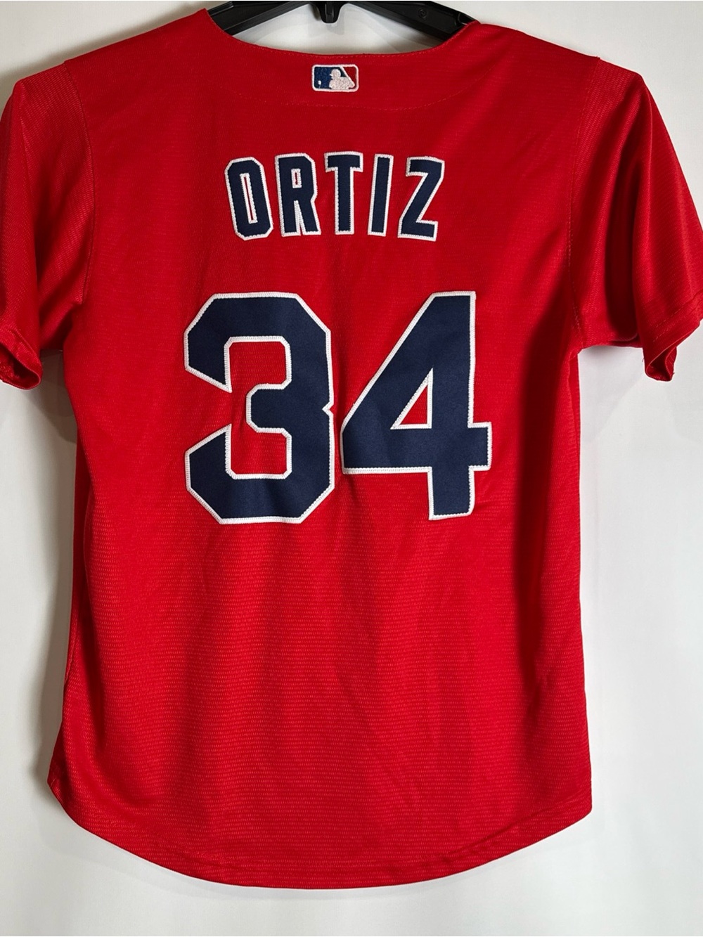 MLB Boston Red Sox Kids Jersey with Navy and White Lettering Davis Ortiz